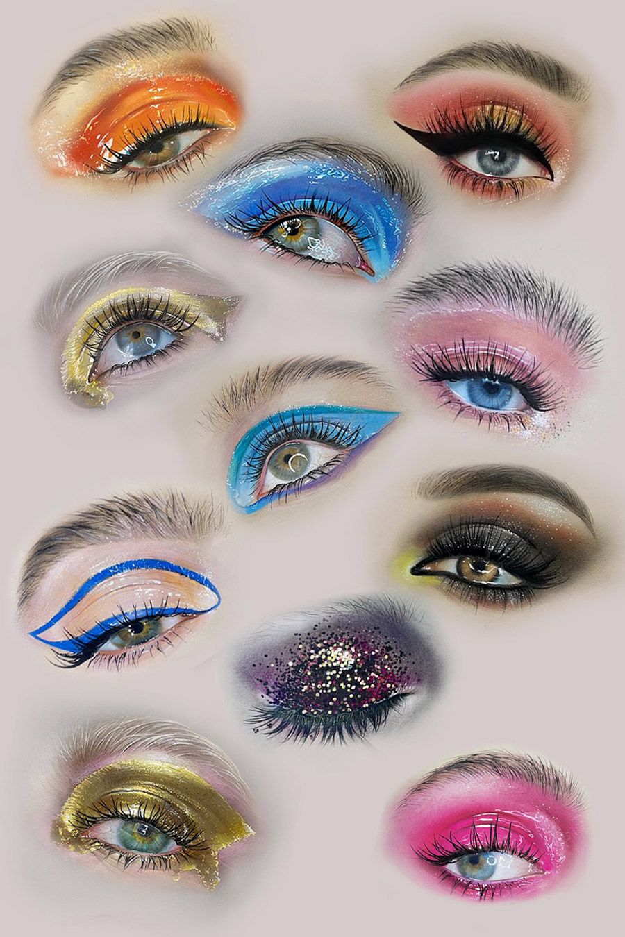 drawings of eyes